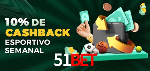10% de bônus de cashback na 51bet